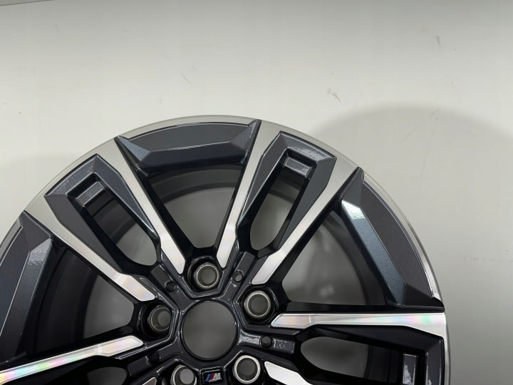 1x Alufelge 17 Zoll 7.0" 5x112 41ET BMW 2 Active Tourer U06 Rim Wheel FEL5155878448np