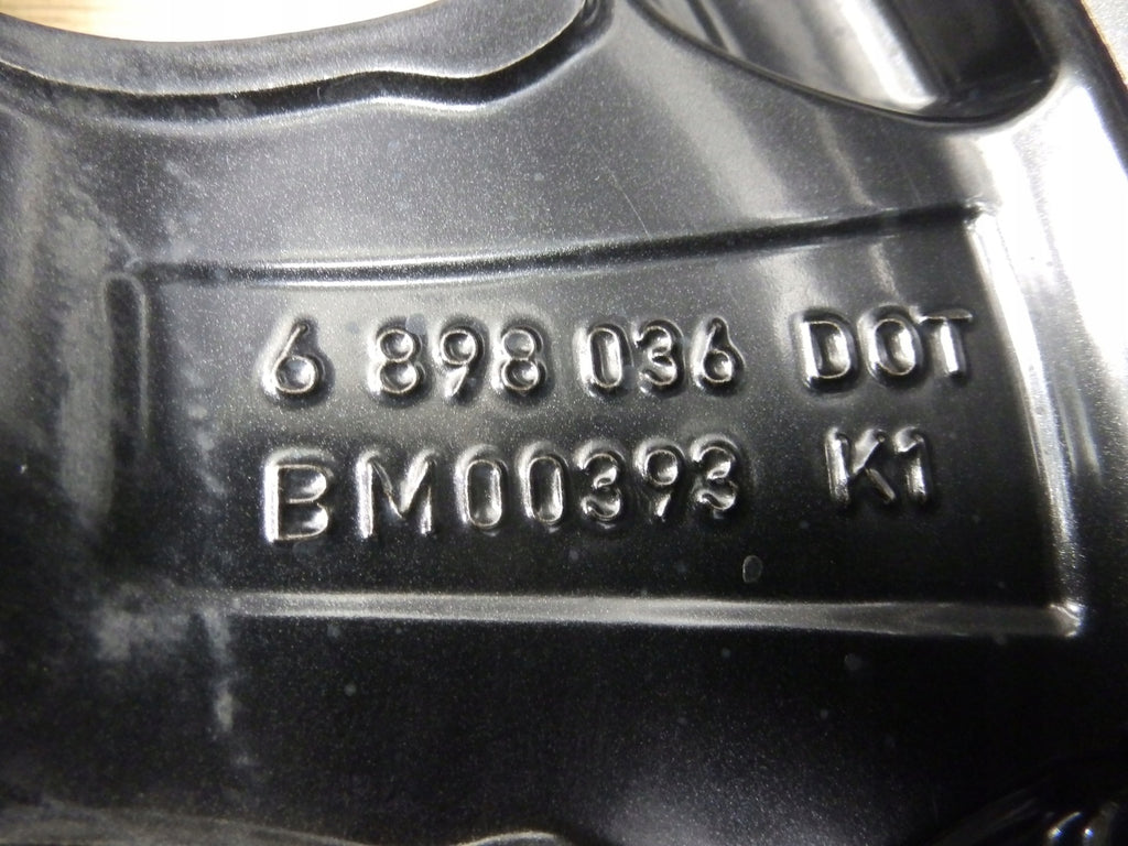 1x Alufelge 17 Zoll 7.5" 5x112 43ET 6898036 BMW 1 Rim Wheel