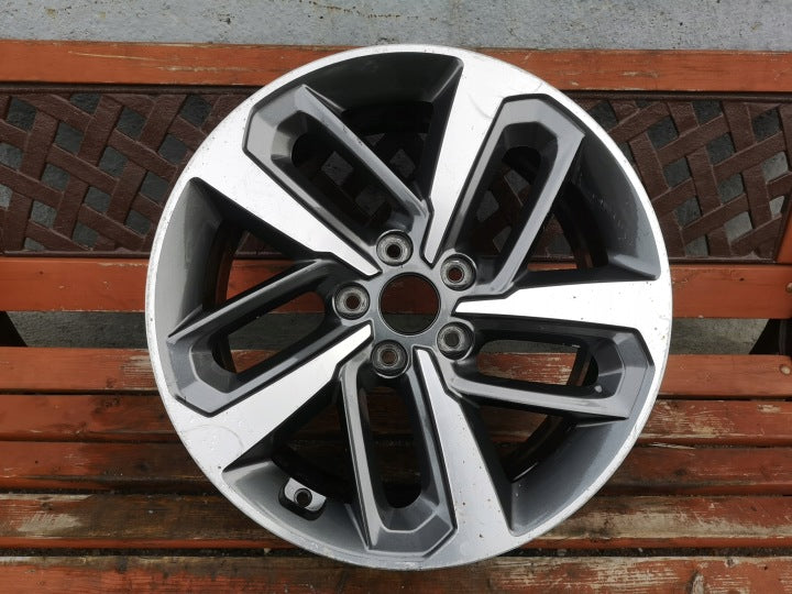 1x Alufelge 18 Zoll 7.5" 5x114.3 52ET 52910J9300 Hyundai Tucson Rim Wheel FEL9081192111kr