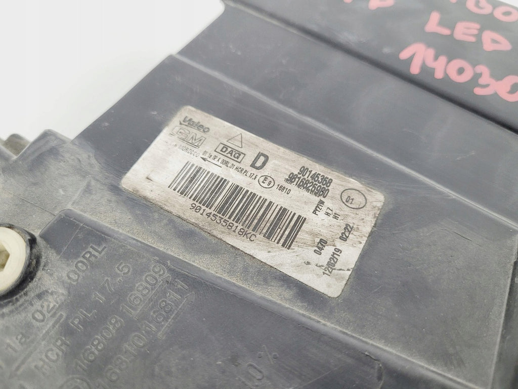 Frontscheinwerfer Opel E Combo 9816825980 Rechts Scheinwerfer Headlight SCH8543881566jj