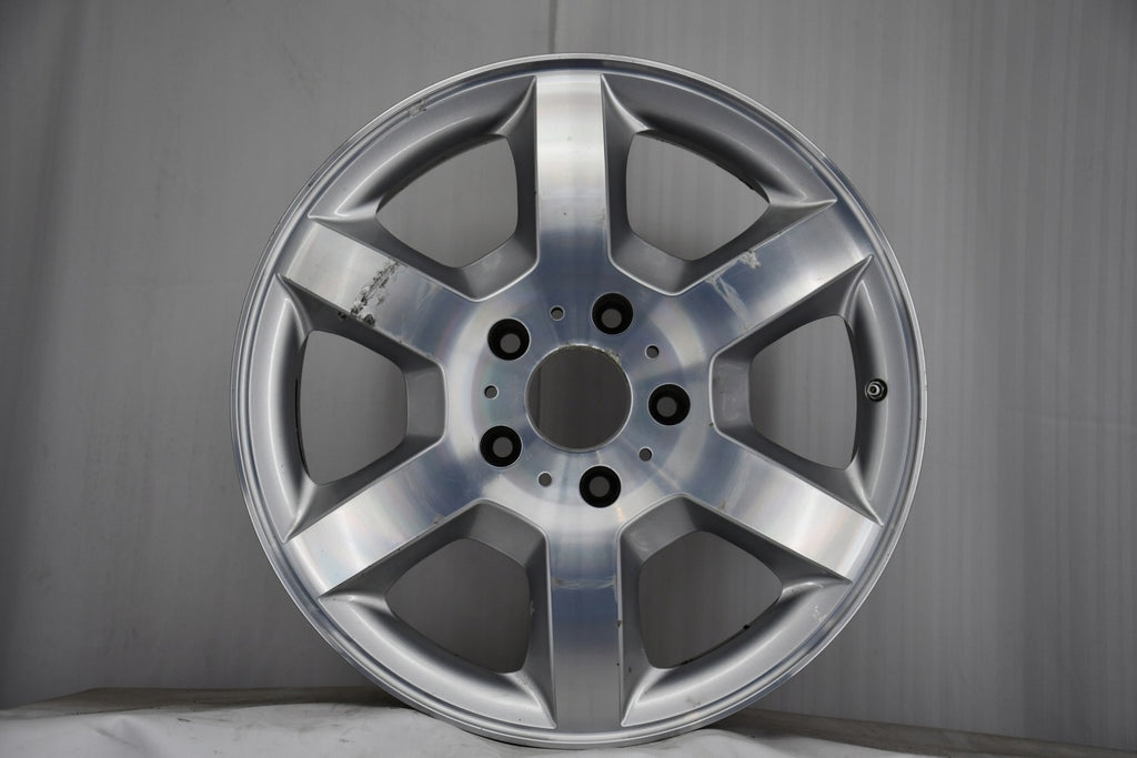 1x Alufelge 18 Zoll 7.5" 5x112 63ET Glanz Silber A4634011102 Mercedes-Benz FEL8068566449hk