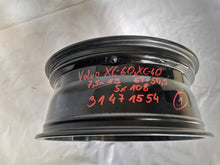 Load image into Gallery viewer, 1x Alufelge 19 Zoll 7.5" 5x108 50 5ET Glanz Schwarz 31471554 Volvo Xc60 FEL1816296894oq