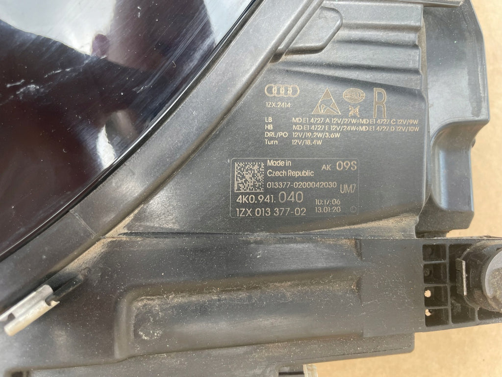 Frontscheinwerfer Audi A6 C8 4K0941040 LED Rechts Scheinwerfer Headlight SCH8074554971nq