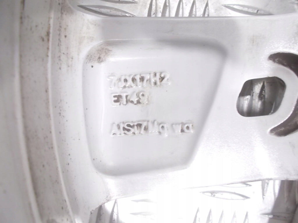 1x Alufelge 17 Zoll 7.0" 5x112 49ET 5F0601025T Seat Leon Rim Wheel