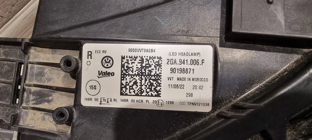 Frontscheinwerfer VW Troc T-Roc 2GA941006 LED Ein Stück (Rechts oder Links)