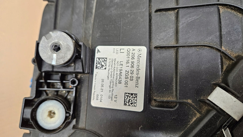 Frontscheinwerfer Mercedes-Benz W206 A2069062903 Full LED Links Headlight SCH7262263097zq