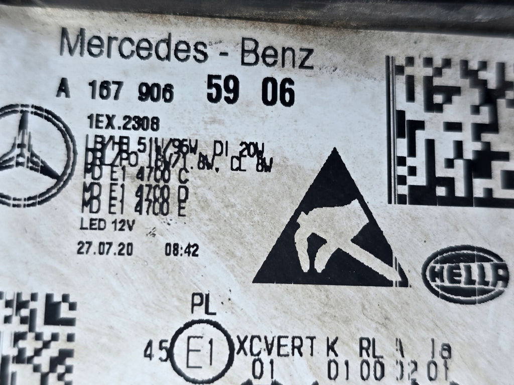 Frontscheinwerfer Mercedes-Benz Gle A1679065906 LED Links Scheinwerfer Headlight SCH2560322851eg