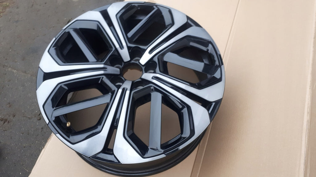 1x Alufelge 19 Zoll 7.0" 5x108 Glanz 9836124480 Citroën C5 I Rim Wheel FEL7099080796ya