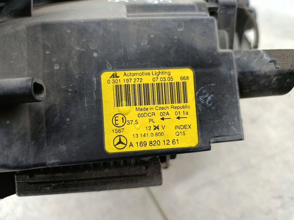 Frontscheinwerfer Mercedes-Benz W169 A1698201261 Rechts Scheinwerfer Headlight SCH3300539056ps