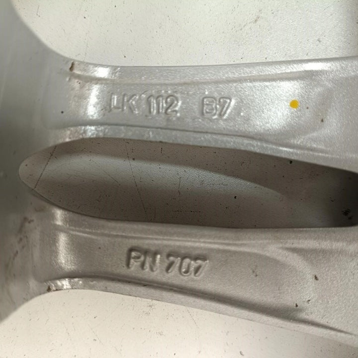 4x Alufelge 17 Zoll 7.0" 5x112 38ET Glanz Silber Audi I Rim Wheel FEL1401979340ki