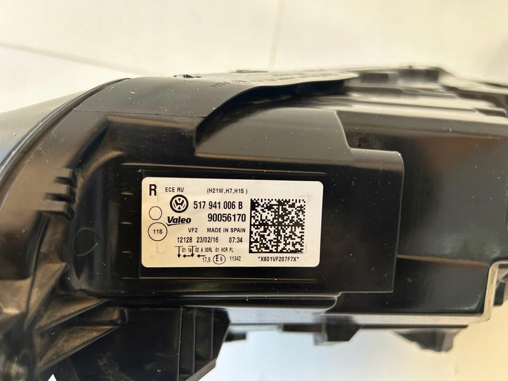 Frontscheinwerfer VW Golf VII Sportsvan 517941006 Rechts Scheinwerfer Headlight SCH4284003449mh