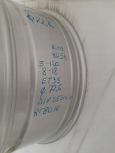 Load image into Gallery viewer, 1x Alufelge 18 Zoll 8.0" 5x120 35ET Glanz Silber Rim Wheel FEL9831141686dl