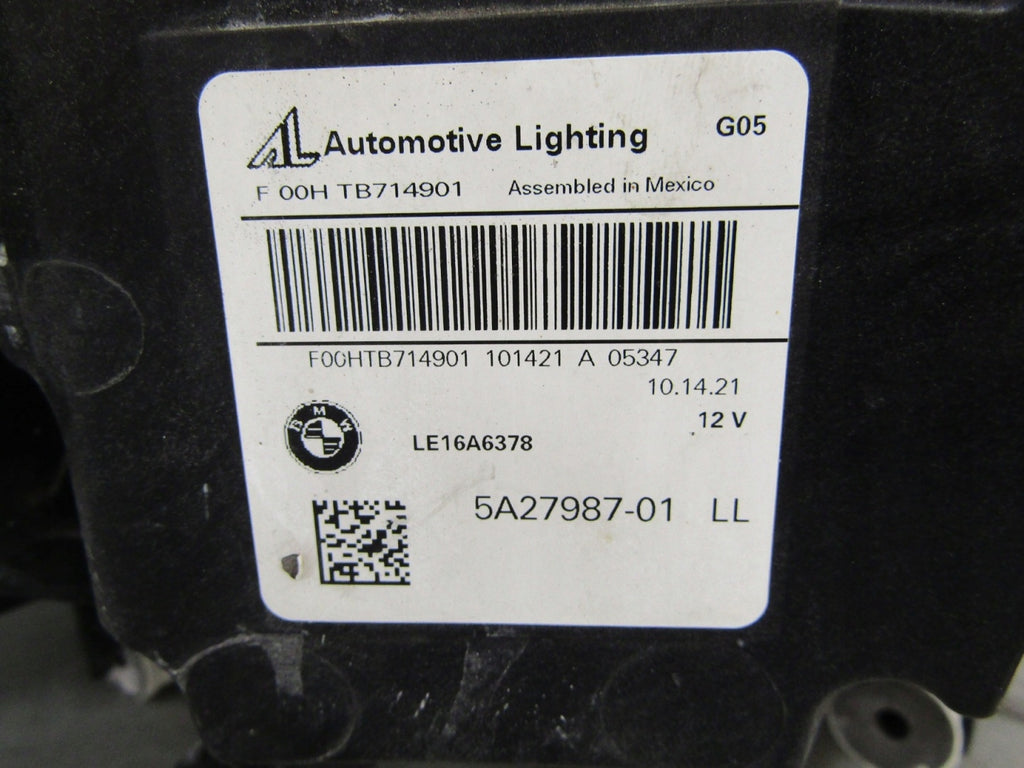 Frontscheinwerfer BMW X5 G05 G06 5A27987-01 LED Links Scheinwerfer Headlight SCH8279344788tm