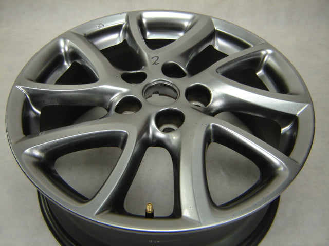 1x Alufelge 17 Zoll 7.0" 5x114.3 52ET Glanz Silber 9965557070 Mazda Cx-5 Cx-3