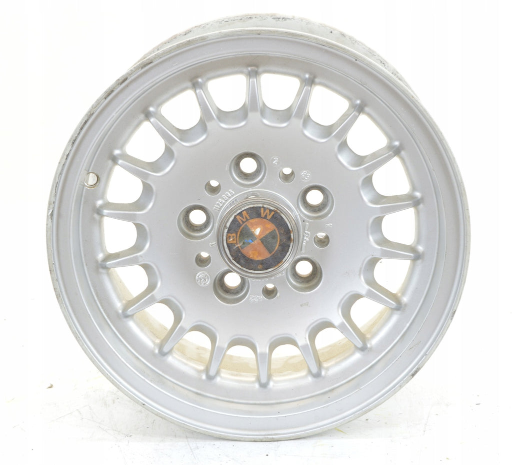 1x Alufelge 14 Zoll 6.0" 5x120 Silber BMW 1 Rim Wheel FEL7442805317lo