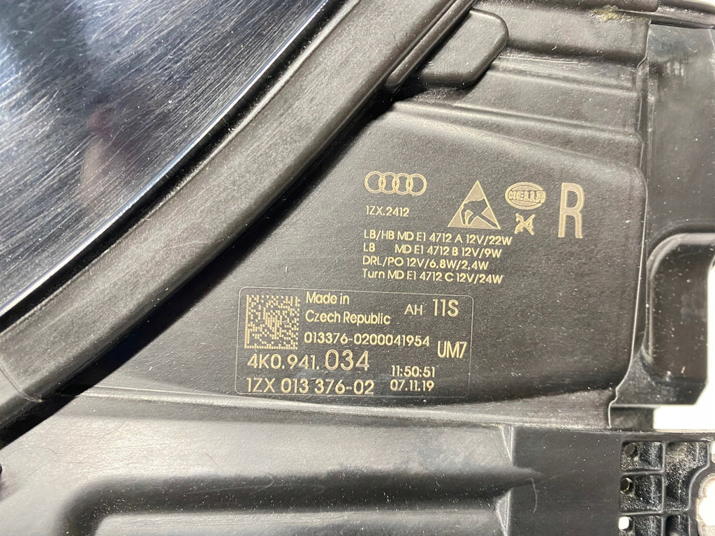 Frontscheinwerfer Audi A6 C8 4K0941034 LED Rechts Scheinwerfer Headlight SCH2301856731fq