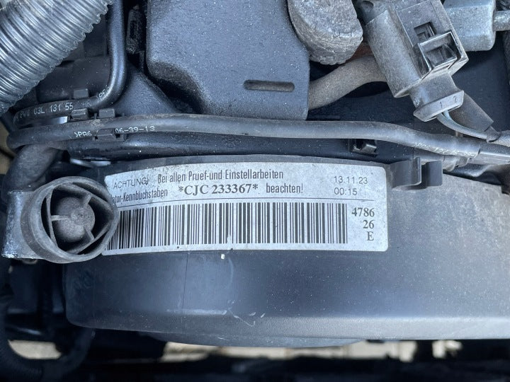 Motor Audi A4 B8 CJC 2.0 TDI 136PS 100kW Diesel Engine Unkomplett MOT6937490280af