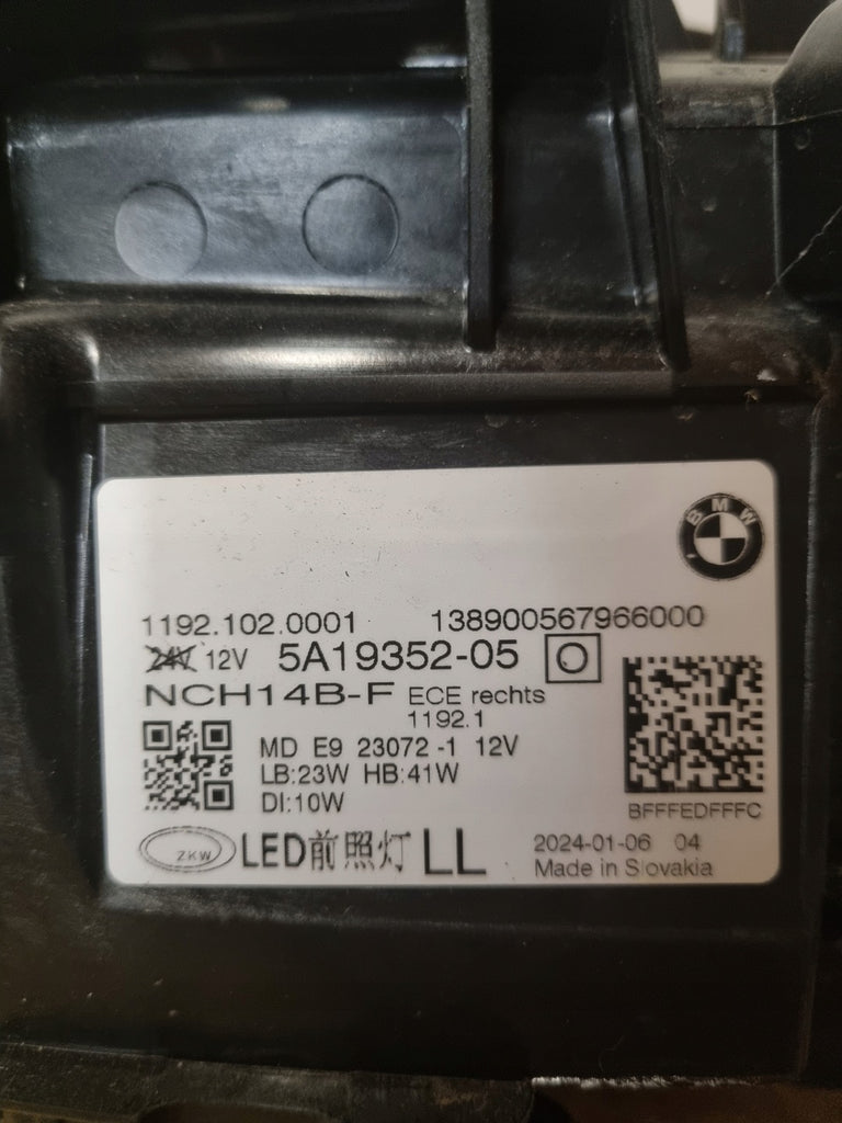 Frontscheinwerfer BMW G23 G83 5A19352-05 LED Rechts Scheinwerfer Headlight
