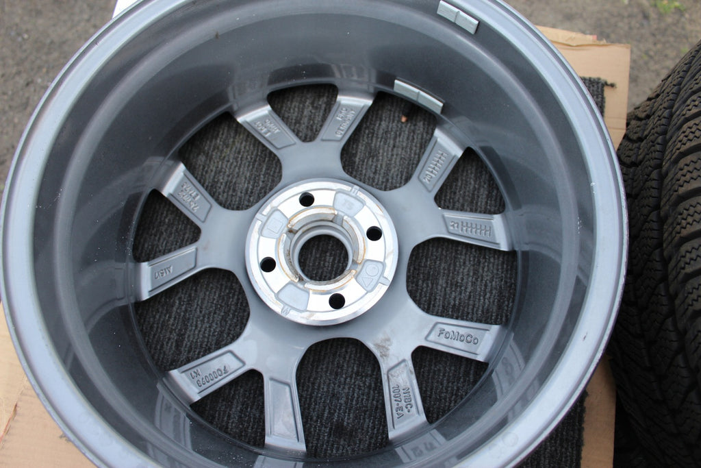 1x Alufelge 17 Zoll 7.0" 4x108 47 5ET Glanz Grau N1BC-1007- Ford Fiesta Ecosport