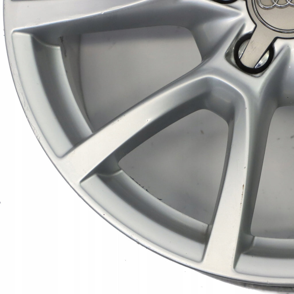 1x Alufelge 18 Zoll 8.0" 5x112 39ET Glanz Silber 8R0601025 Audi Q5 Rim Wheel FEL3068547849ra
