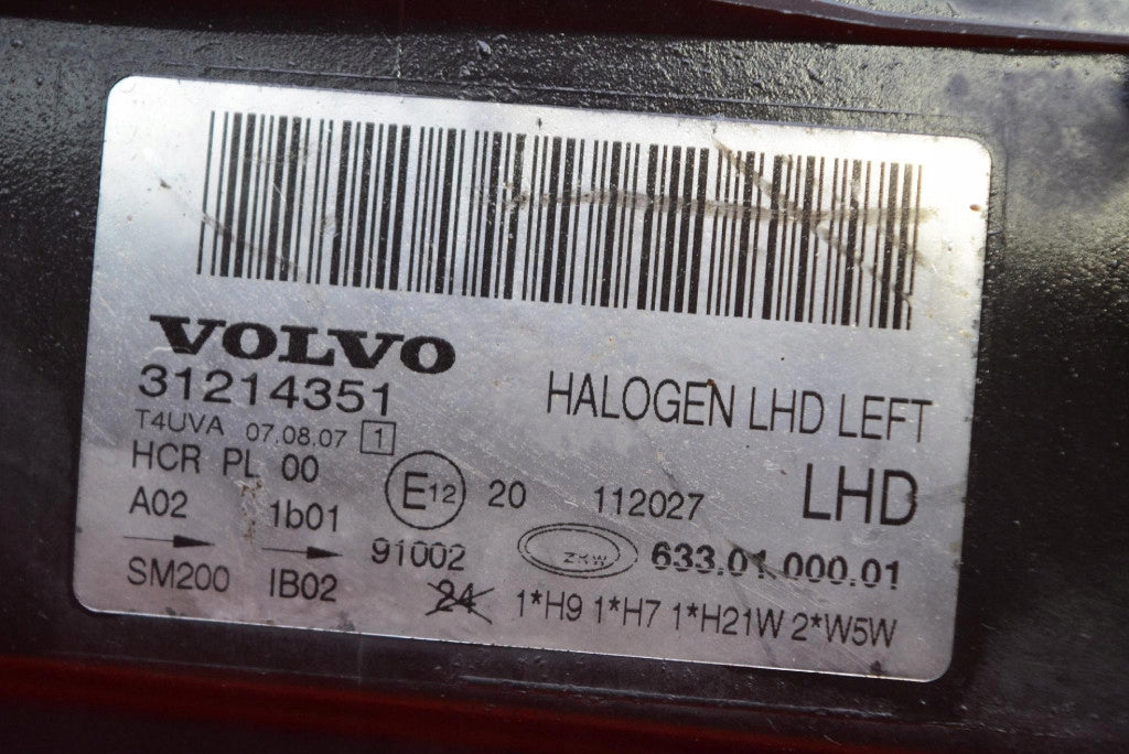 Frontscheinwerfer Volvo V70 III 31214351 Links Scheinwerfer Headlight SCH4477969177ig