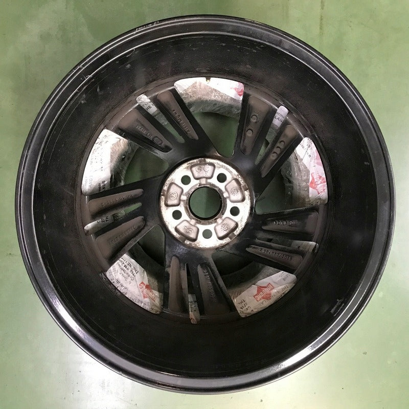 1x Alufelge 18 Zoll 7.0" 5x100 39ET Glanz Schwarz 2GM601025H VW Rim Wheel FEL4619446241sz