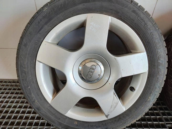 1x Alufelge 16 Zoll 7.0" 5x112 42ET Matt Silber 8E0601025C Audi A4 B5 C5 FEL6632579820zo