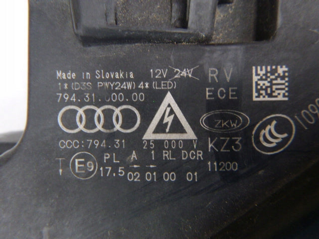 Frontscheinwerfer Audi A1 LED Links Scheinwerfer Headlight