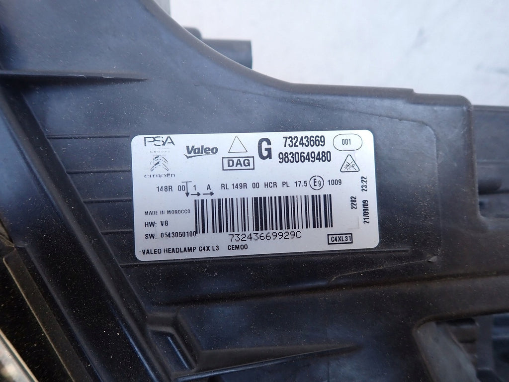 Frontscheinwerfer Citroën C4 III 9830649480 Full LED Links Headlight SCH7813052793mk