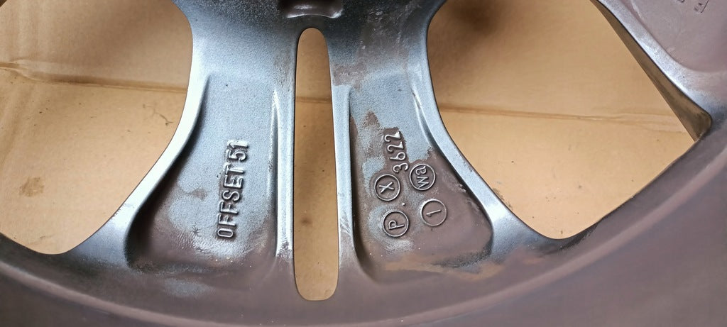 1x Alufelge 16 Zoll 6.0" 5x114.3 51ET 52910-1P650 Kia Venga Rim Wheel FEL4146296312xd