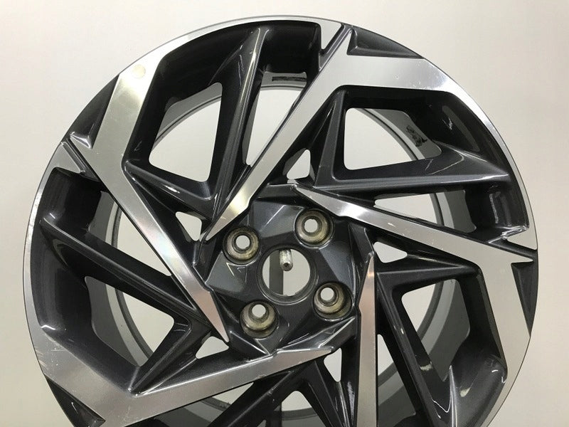 1x Alufelge 17 Zoll 7.0" 4x100 54ET Glanz Graphit 52910-Q0300 Hyundai Mg FEL3678021103pd