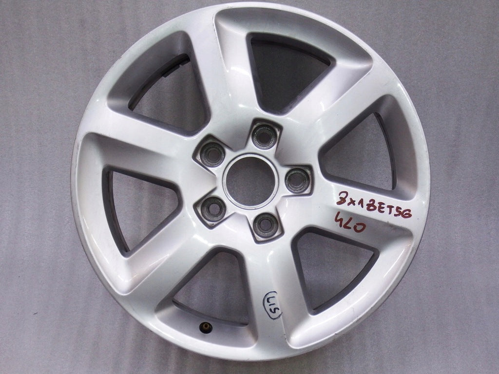 1x Alufelge 18 Zoll 8.0" 5x130 56ET Glanz Silber 4L0601025AG Audi Q7 Rim Wheel FEL7687759013dn
