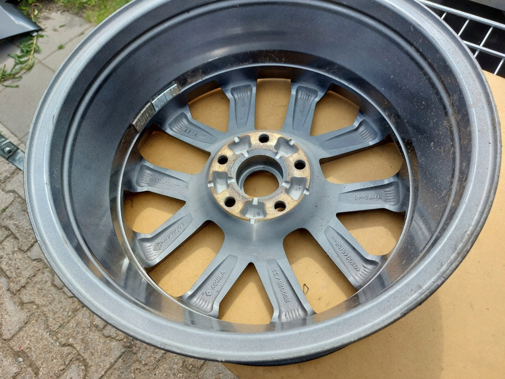 1x Alufelge 17 Zoll 7.0" 5x114.3 40ET Grau 40304770 Renault Megane 1 Iv FEL1859564571pf