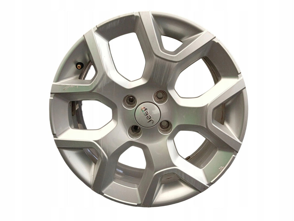 1x Alufelge 17 Zoll 6.5" 4x108 32ET Matt Silber 52197382 Jeep I Rim Wheel FEL3030026191es