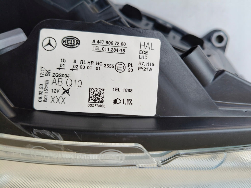 Frontscheinwerfer Mercedes-Benz Vito W447 A4479067800 Rechts Headlight