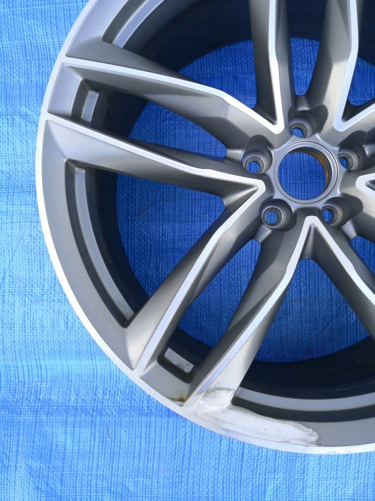 1x Alufelge 21 Zoll 9.5" 5x112 25ET 4G0601025CF, 4G0601025CF Audi Rim Wheel FEL8714830271cm