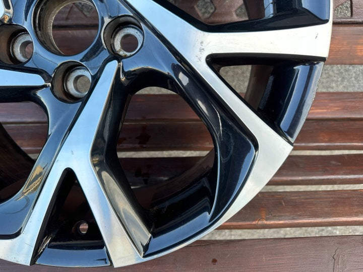 1x Alufelge 18 Zoll 7.0" 5x114.3 50ET Glanz Schwarz CMS-860 Toyota C-Hr FEL1725338952pa