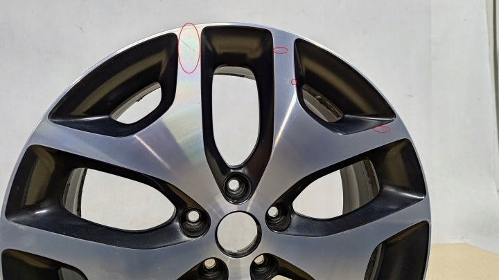 1x Alufelge 19 Zoll 7.5" 5x114.3 50 5ET A52910F1500 Kia Sportage Iv Rim Wheel FEL3186519410ln