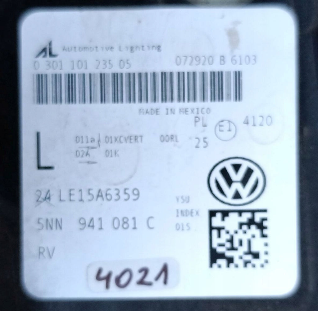 Frontscheinwerfer VW Tiguan Allspace 5NN941081C LED Links Scheinwerfer Headlight