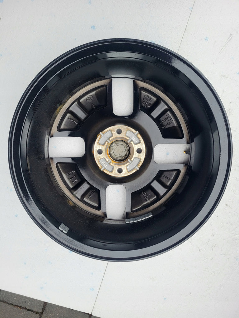 1x Alufelge 16 Zoll 6.5" 4x100 45ET Glanz Schwarz 403006547R Dacia Sandero I FEL2139115109qr
