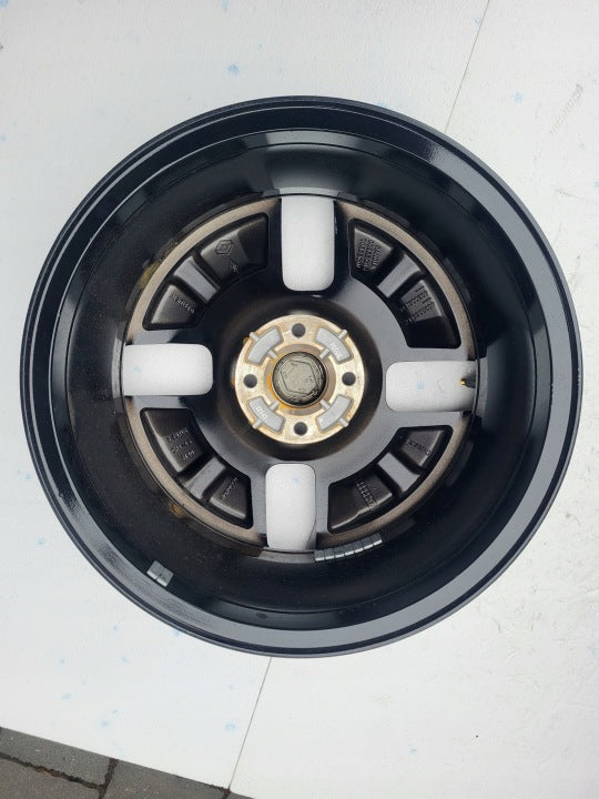 1x Alufelge 16 Zoll 6.5" 4x100 45ET Glanz Schwarz 403006547R Dacia Sandero I FEL2139115109qr