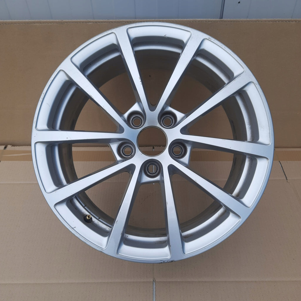 1x Alufelge 17 Zoll 7.5" 5x112 36ET Glanz Silber 4K0601025 Audi A6 C8 Rim Wheel