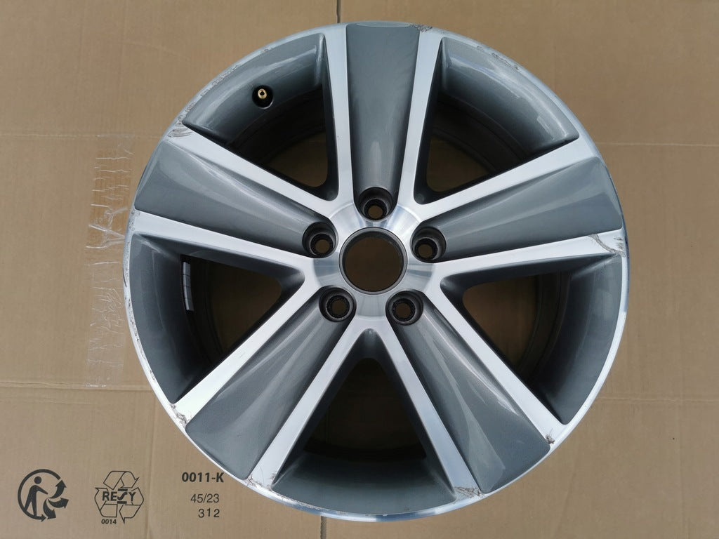 1x Alufelge 17 Zoll 7.5" 5x112 47ET Glanz Graphit 5M0601025A Mg Golf V Plus FEL6485157162tj