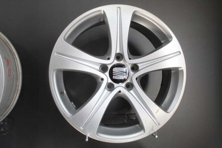 4x Alufelge 17 Zoll 7.5" 5x112 40ET A2134011200-SE Mercedes-Benz Leon Rim Wheel FEL9636014296fu