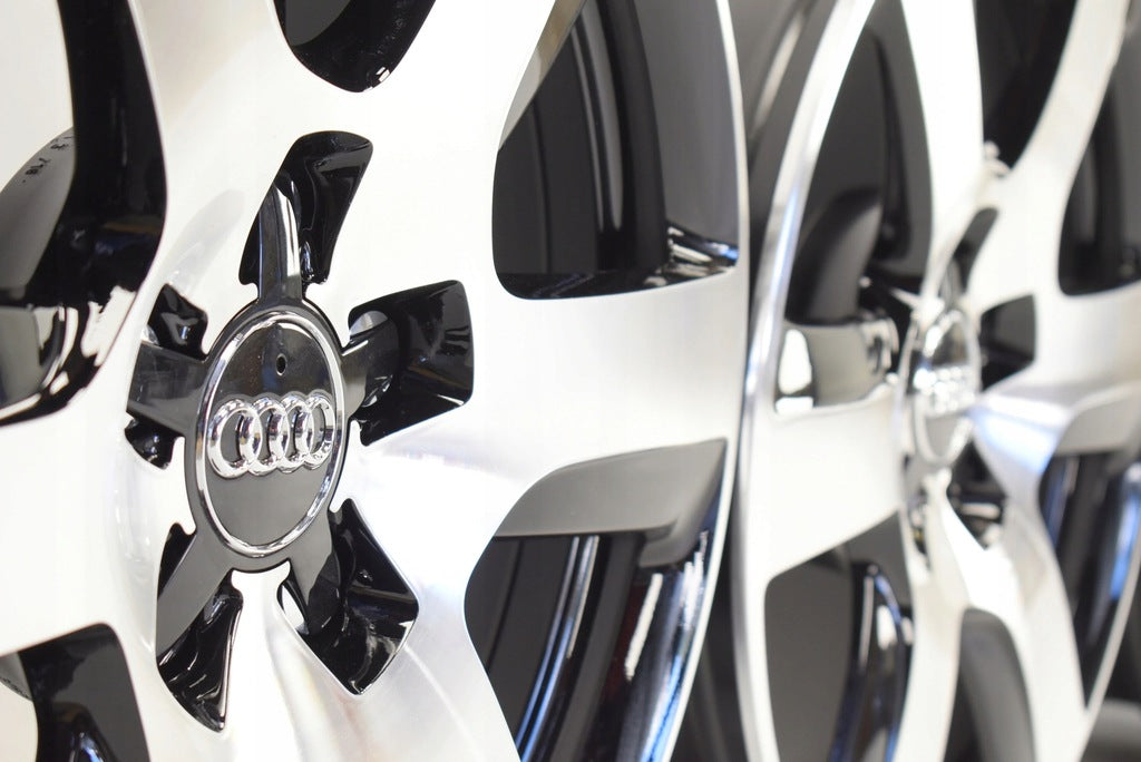 4x Alufelge 17 Zoll 8.0" 5x112 39ET Glanz Schwarz 4G0601025BK Audi A6 C7 B8 FEL1195433021rx