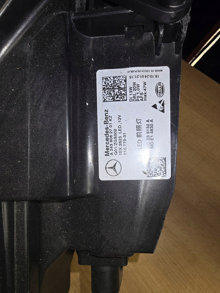Frontscheinwerfer Mercedes-Benz Eqa Eqb A2439062701 LED Links Headlight SCH8183411614ma
