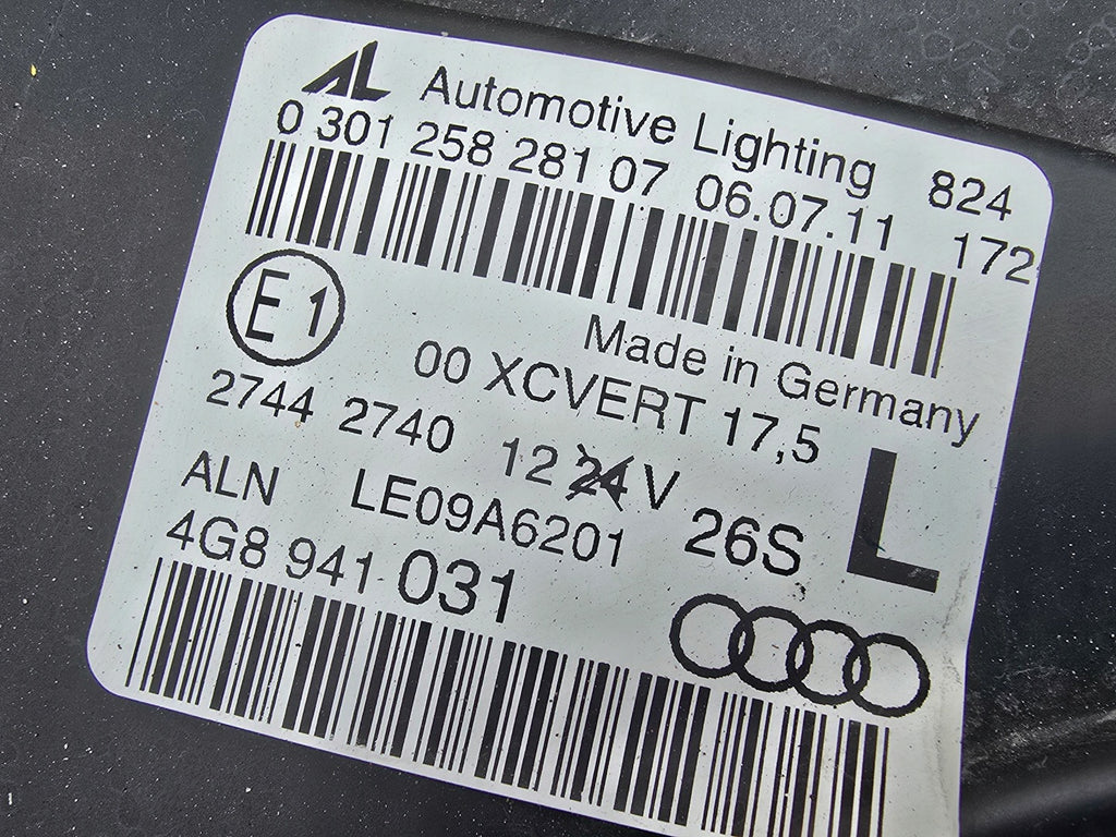 Frontscheinwerfer Audi A7 4G8941031 Bi-Xenon Links Scheinwerfer Headlight SCH2167828204me