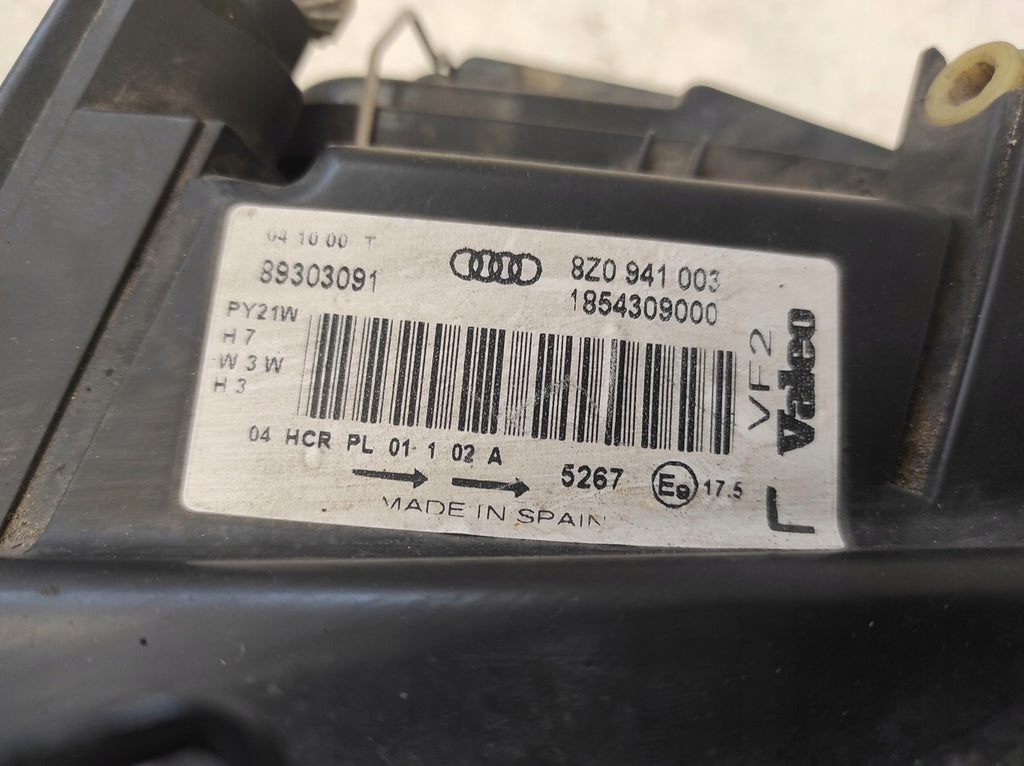 Frontscheinwerfer Audi A2 8Z0941003 Links Scheinwerfer Headlight