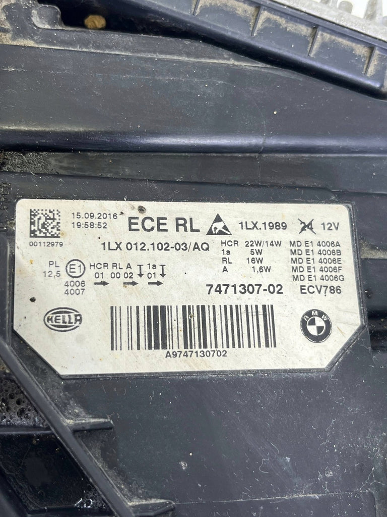 Frontscheinwerfer BMW 3 F30 F31 7471307-02 LED Links Scheinwerfer Headlight SCH1206618159mp