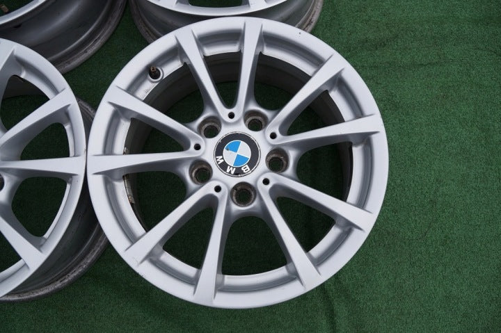 4x Alufelge 16 Zoll 7.0" 5x120 31ET Glanz Silber 6796236 BMW F36 3 F30 F31 FEL3788188070se